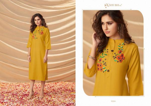 Subh-Amyra Designer Work Kurtis Collection